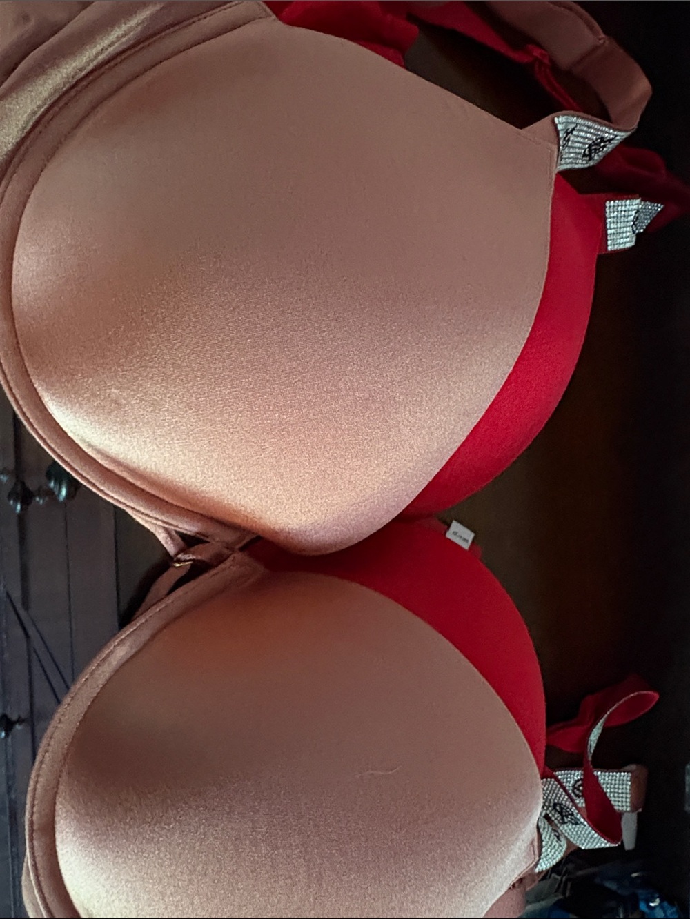 Victoria's Secret Red and Nude Padded Push-Up Bras 2